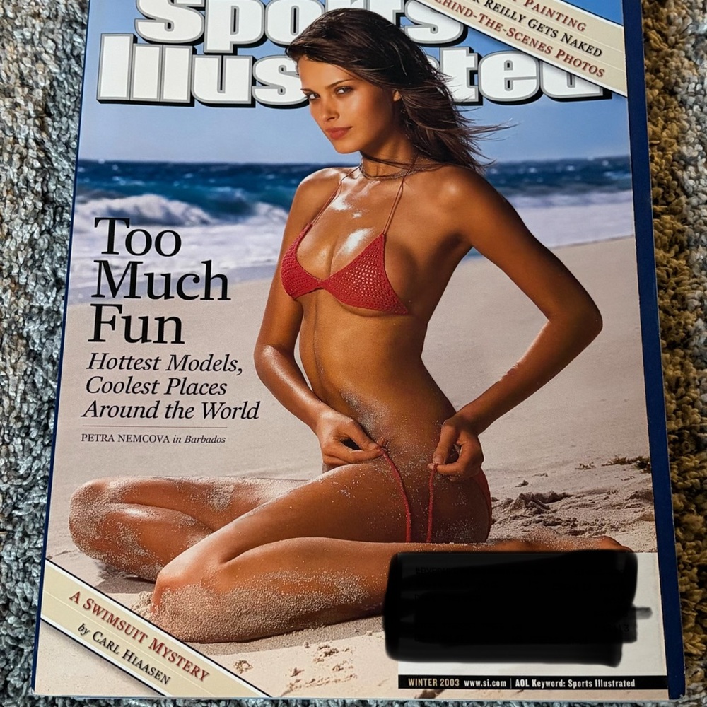 Petra Nemcova Sports Illustrated Swimsuit Issue Magazine Winter 2003 Issue